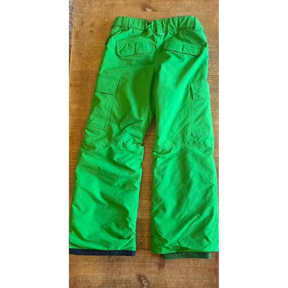 Burton DryRide green youth snow pants size medium EUC - Picture 2 of 12